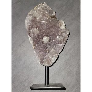 Amethyst Crystal Cluster on Display Stand